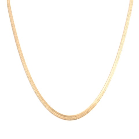 Short Herringbone Necklace