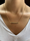 Beaded Bar Necklace