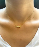 Gold Rings Necklace