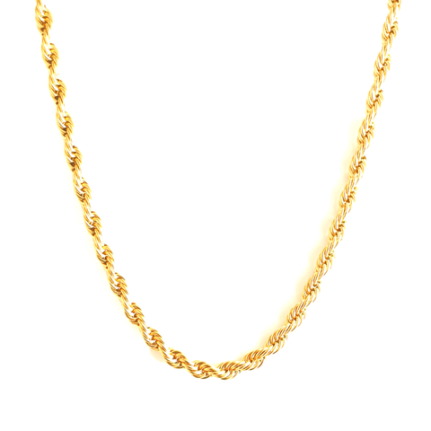Large Rope Chain Necklace